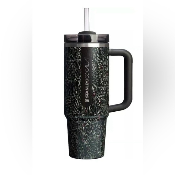 2 Stanley x CALIA Quencher H2.0 Tumblers 40 oz Insulated Stainless Steel Black - Picture 2 of 11